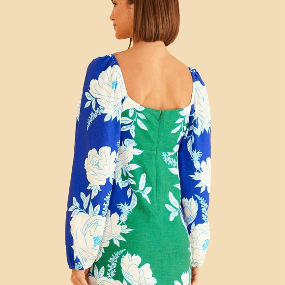 Farm Rio Soft Garden Mini Dress - Picture 3 of 4